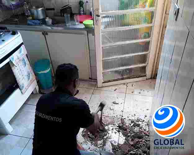 Caça vazamento de água especializado SP