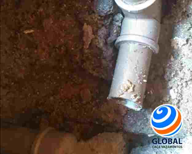 Localização de vazamentos no solo, parede e laje 24 horas